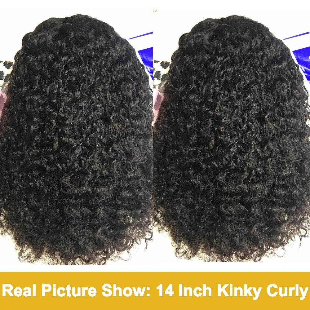 Brazilian Kinky Curly Headband Wig