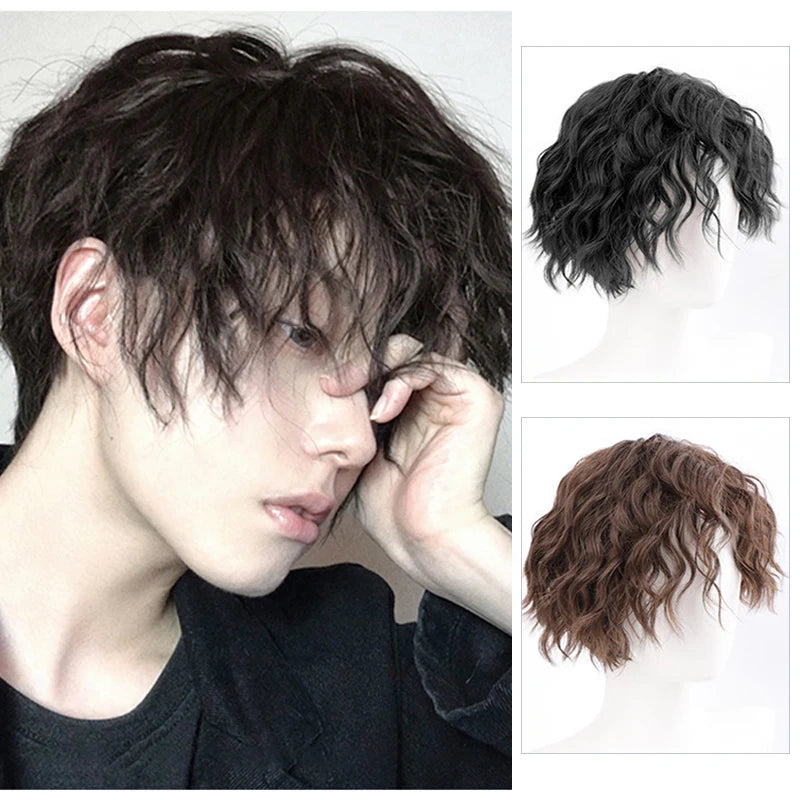 Black Short Cosplay Wig