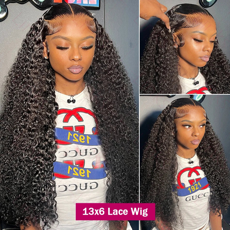 40 Inch HD Water Wave Lace Wig