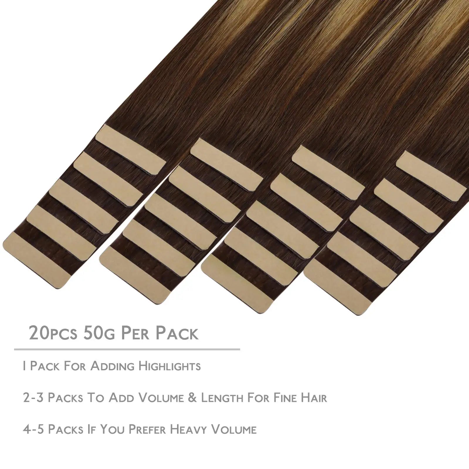 Tape-In Remy Hair Extensions