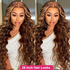 13x6 Highlight Body Wave Wig