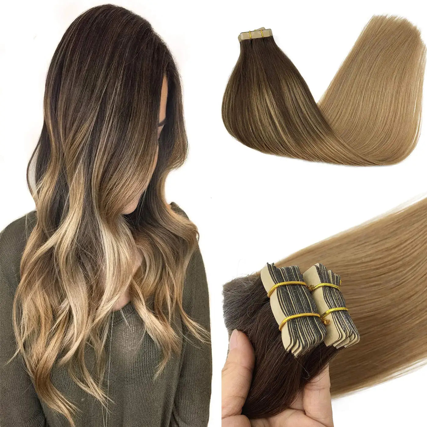 Tape-In Remy Hair Extensions